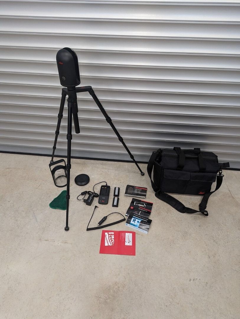 Leica BLK360 3D-Laserscanner Laser Vermessung 3D Aufmass Visualisierung Bau