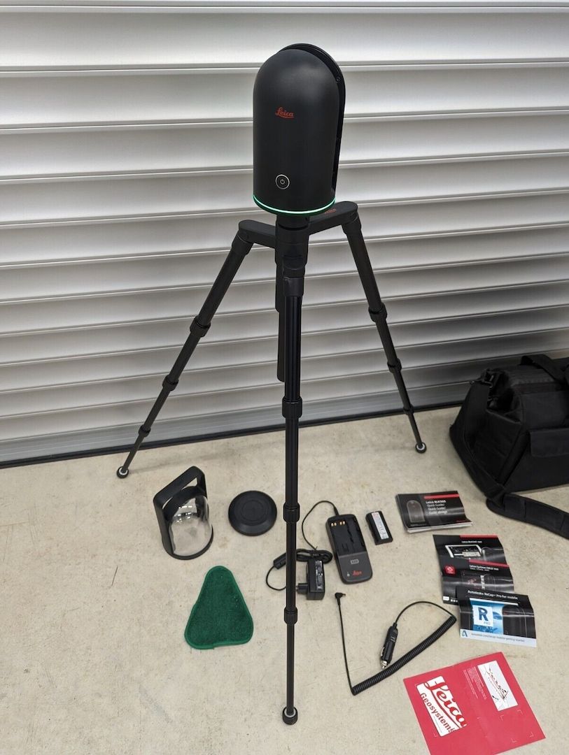 Leica BLK360 3D-Laserscanner Laser Vermessung 3D Aufmass Visualisierung Bau