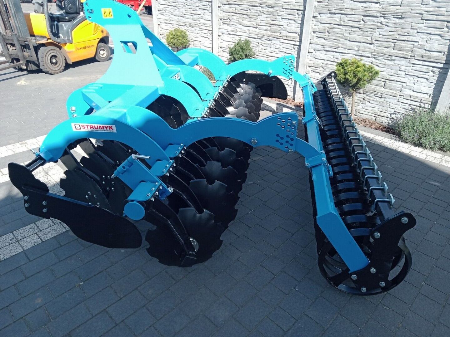 Schwere Scheibenegge 3,0 m 560 mm Scheiben Mit Walze Rohrwalze TOP