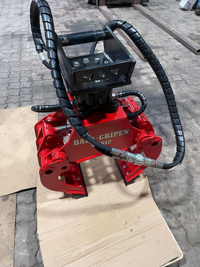 Sortiergreifer DGS12 mit Rotator AVS ARG30 für Bagger bis 2,5t. MS01MS03 Greife