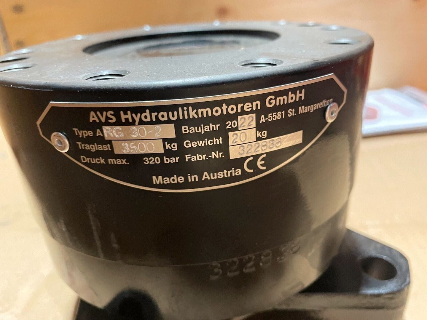 Sortiergreifer DGS12 mit Rotator AVS ARG30 für Bagger bis 2,5t. MS01MS03 Greife