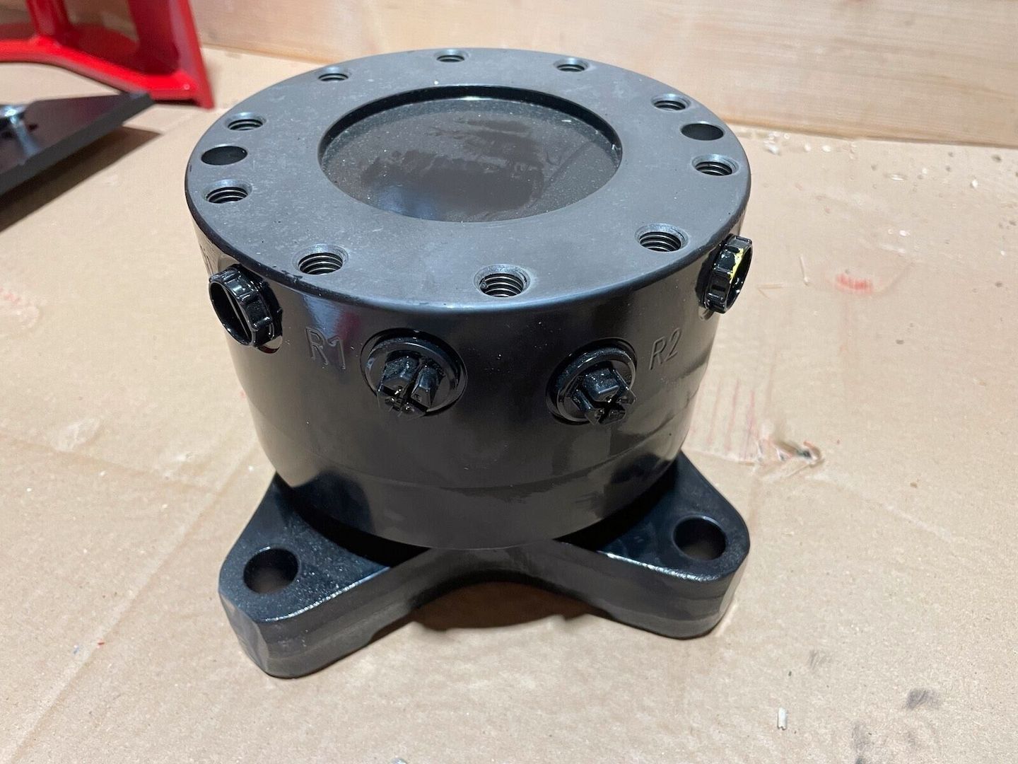 Sortiergreifer DGS12 mit Rotator AVS ARG30 für Bagger bis 2,5t. MS01MS03 Greife