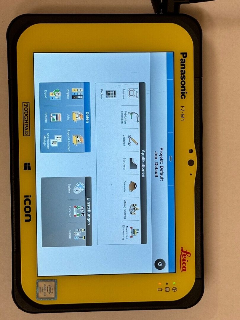 Totalstation Leica 509 mit Leica (Panasonic) Feldrechner FZ-M1