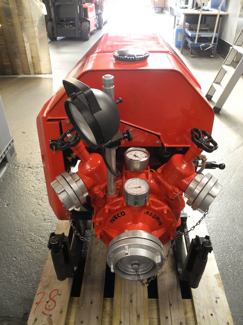 Tragkraftspritze IVECO Magirus TS 88, BJ 1992, 148 Bh, sehr guter Zustand
