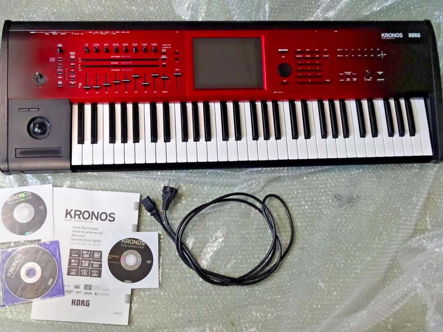 KRONOS KORG 2 61 - limitierte Edition + Software + Anleitung, Tiptop + Rar KRONOS KORG 2 61 - limitierte Edition + Software + Anleitung, Tiptop + Rar
