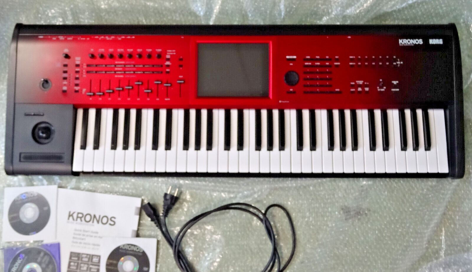 KRONOS KORG 2 61 - limitierte Edition + Software + Anleitung, Tiptop + Rar KRONOS KORG 2 61 - limitierte Edition + Software + Anleitung, Tiptop + Rar