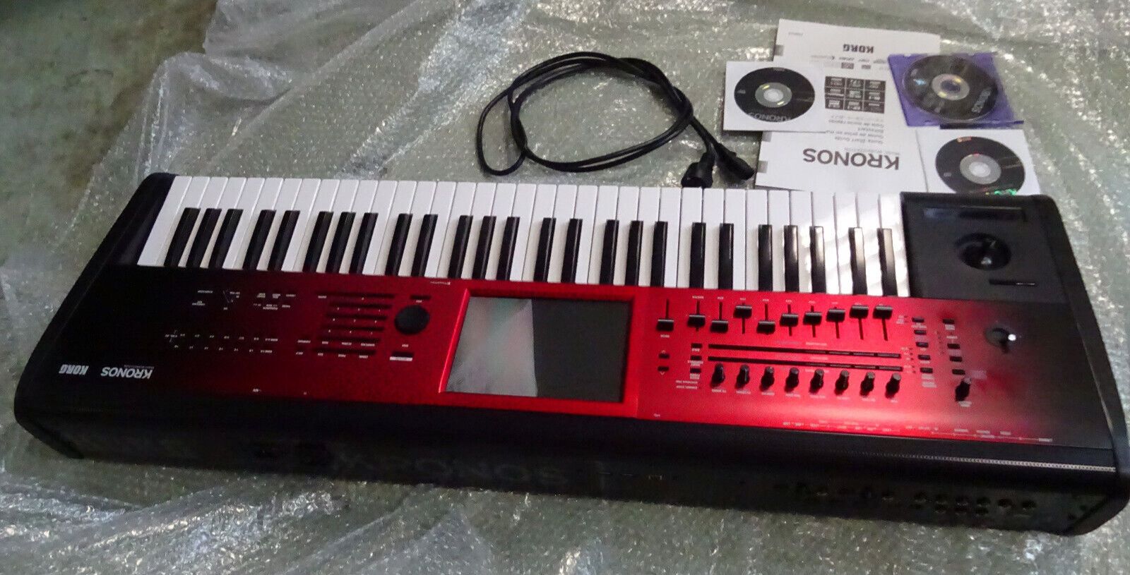 KRONOS KORG 2 61 - limitierte Edition + Software + Anleitung, Tiptop + Rar KRONOS KORG 2 61 - limitierte Edition + Software + Anleitung, Tiptop + Rar