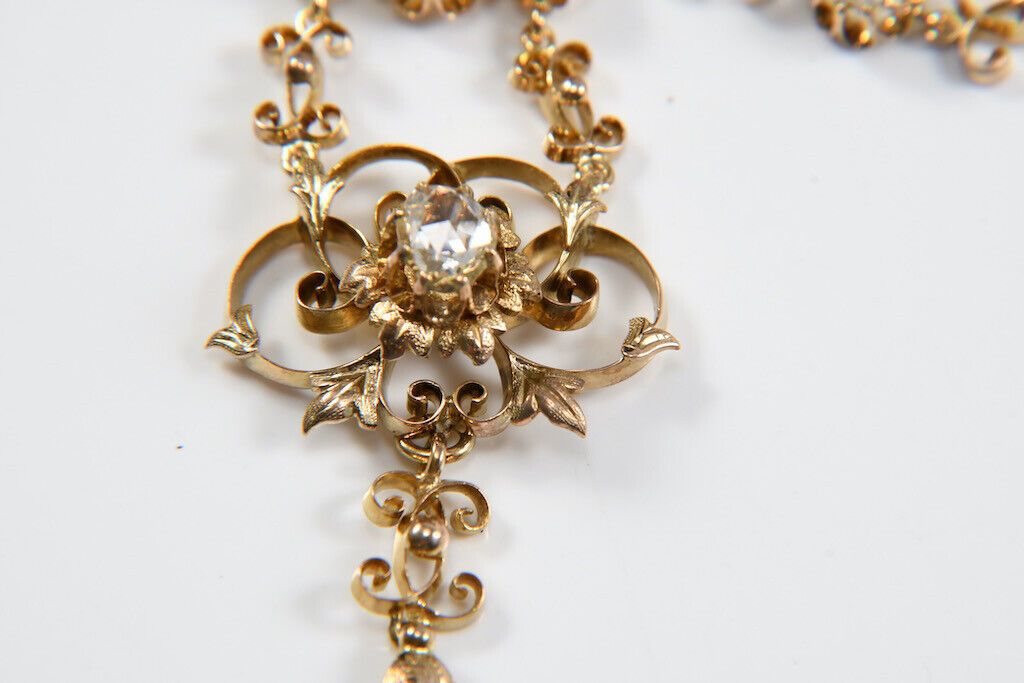 M35G08- 585er/ 14kt Gold Collier