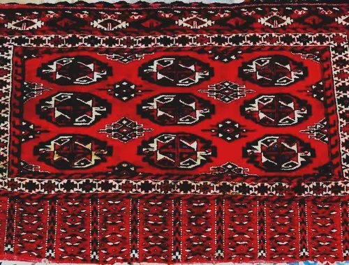 Orientteppich Sammlerteppich Nomaden-Tasche antik T005