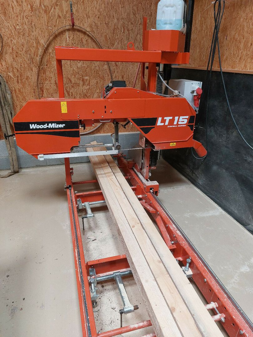 Blockbandsäge Wood Mizer LT 15 stationär