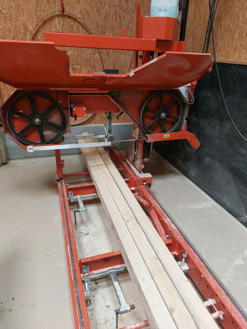 Blockbandsäge Wood Mizer LT 15 stationär