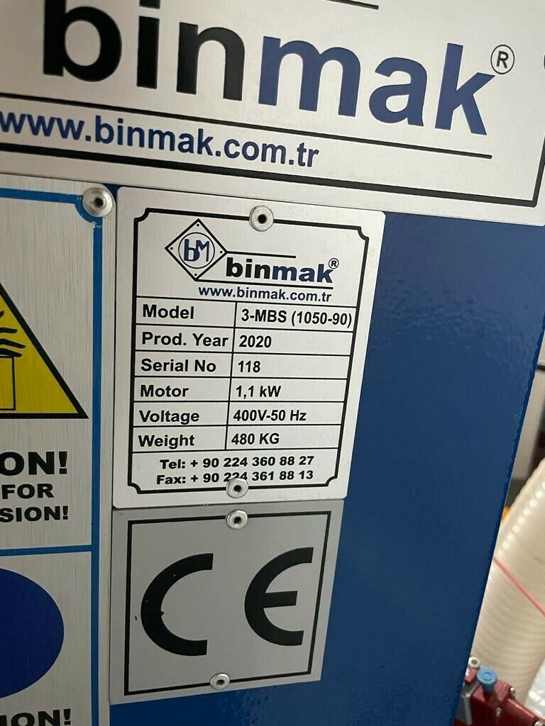Drei-Walzen-Rundbiegemaschine MBS 1050-90