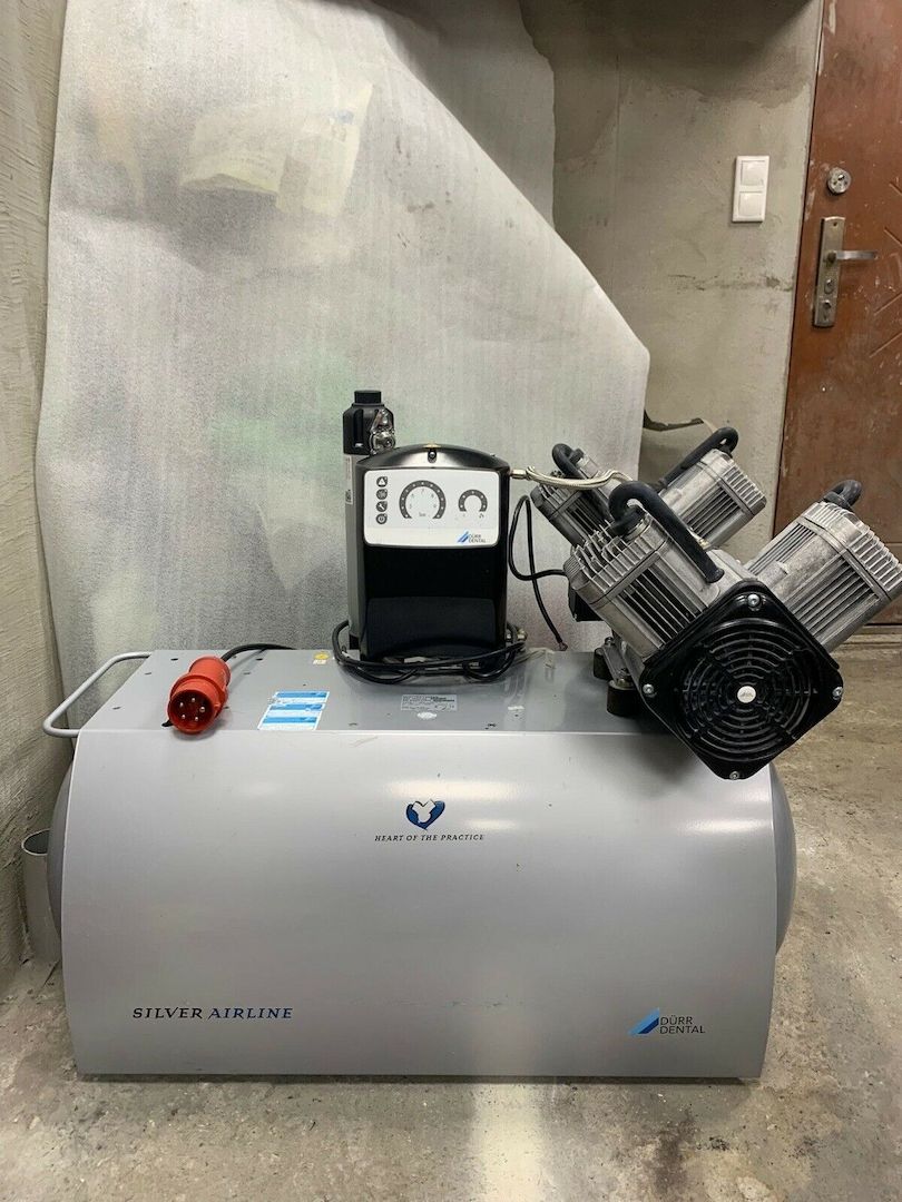 DÜRR DENTAL Kompressor QUATTRO-TANDEM Bj. 2014 Wartung Bis 2026 Top!!!