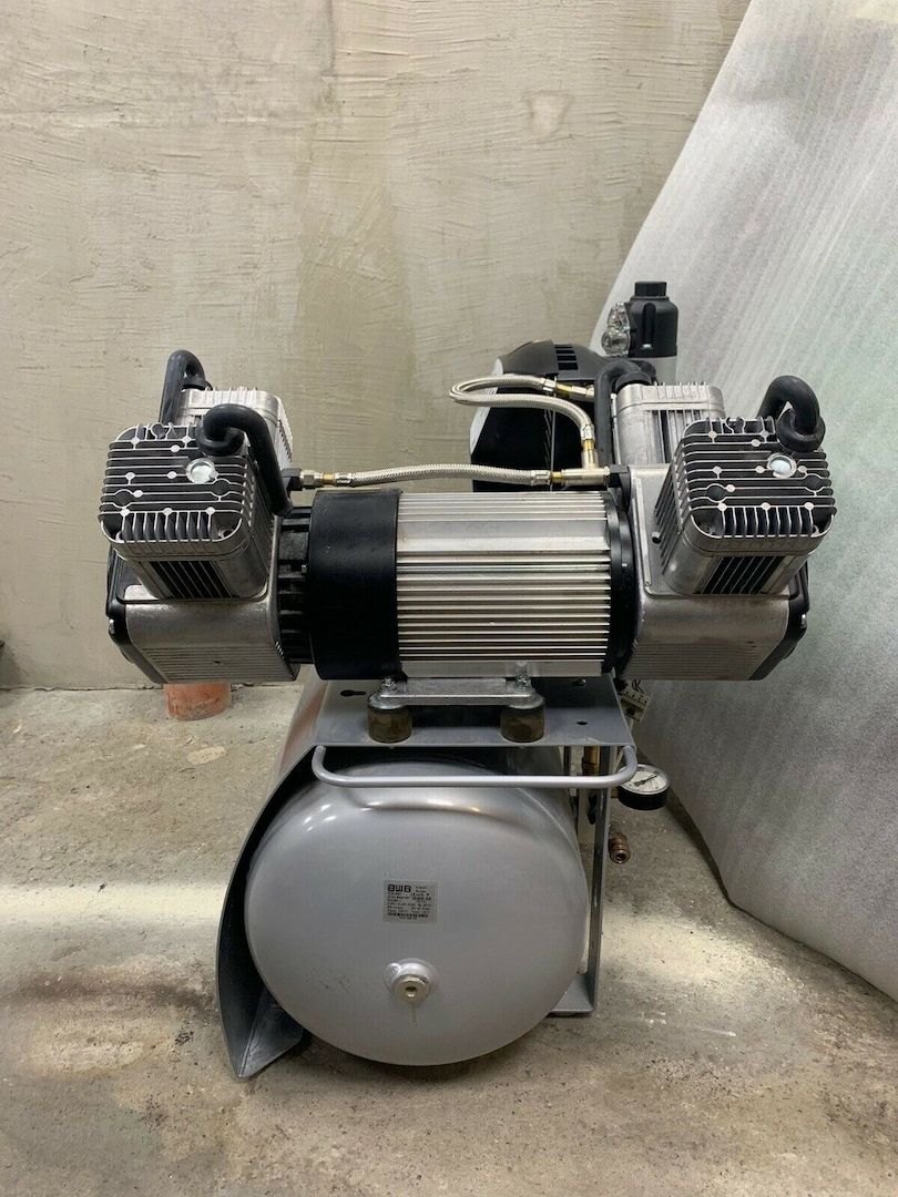 DÜRR DENTAL Kompressor QUATTRO-TANDEM Bj. 2014 Wartung Bis 2026 Top!!!