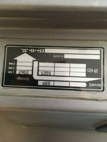 Edelstahl Deichselstapler Elektro-Stapler Hochhubwagen Jungheinrich EJC12 SLH090