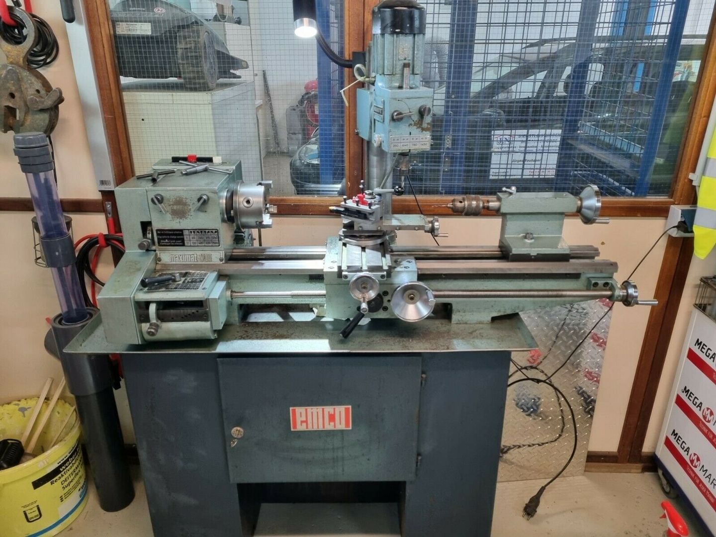 EMCO Drehbank-und Fräse maximat V10 mit viel Zubehör TOP Zustand