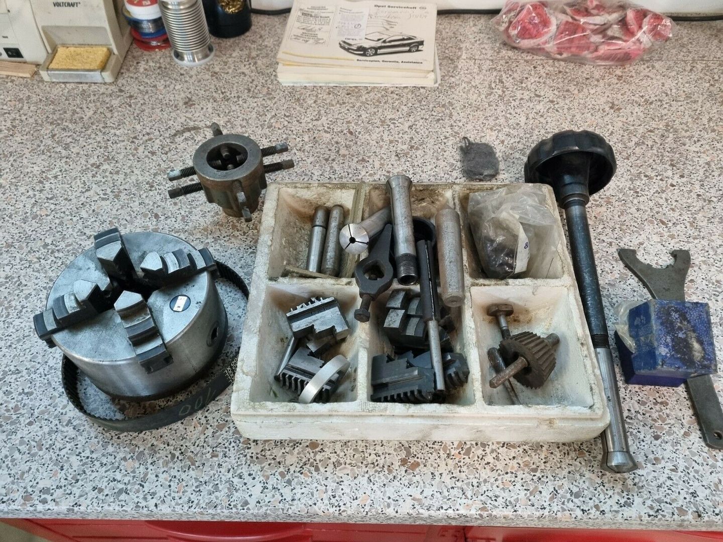 EMCO Drehbank-und Fräse maximat V10 mit viel Zubehör TOP Zustand