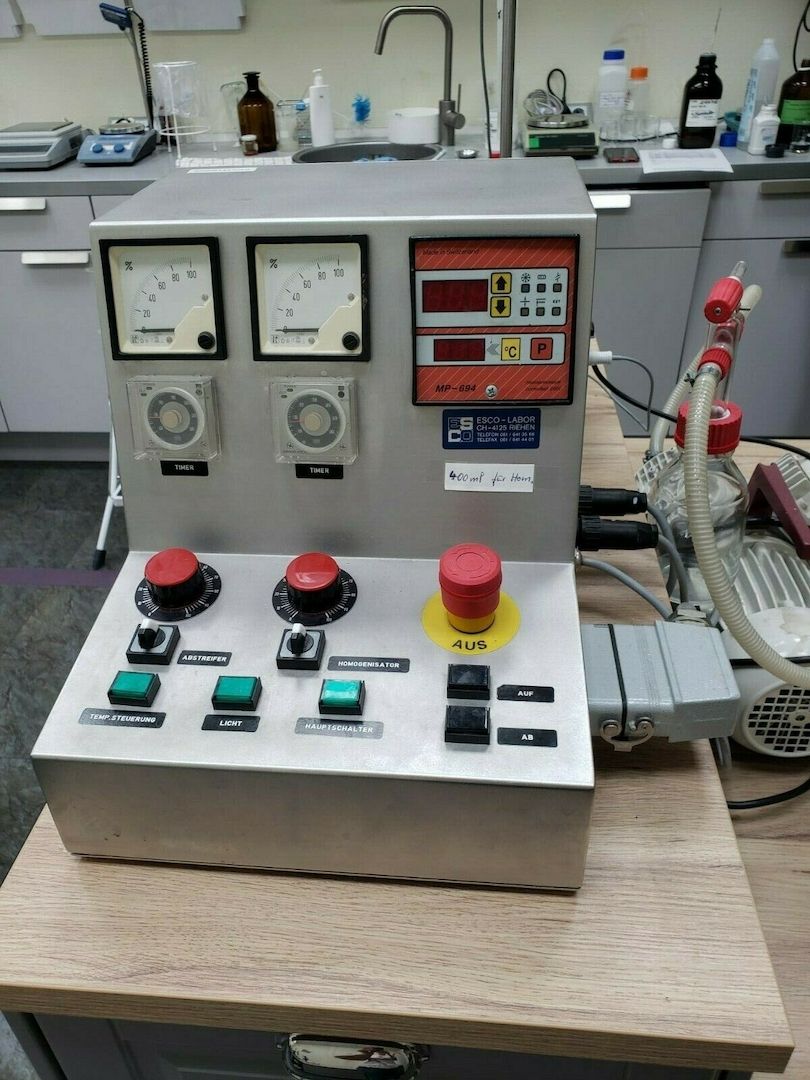 ESCO EL 3.0 Laborprozessanlage  Mischer Homogenisator für Salben, Emulsionen..