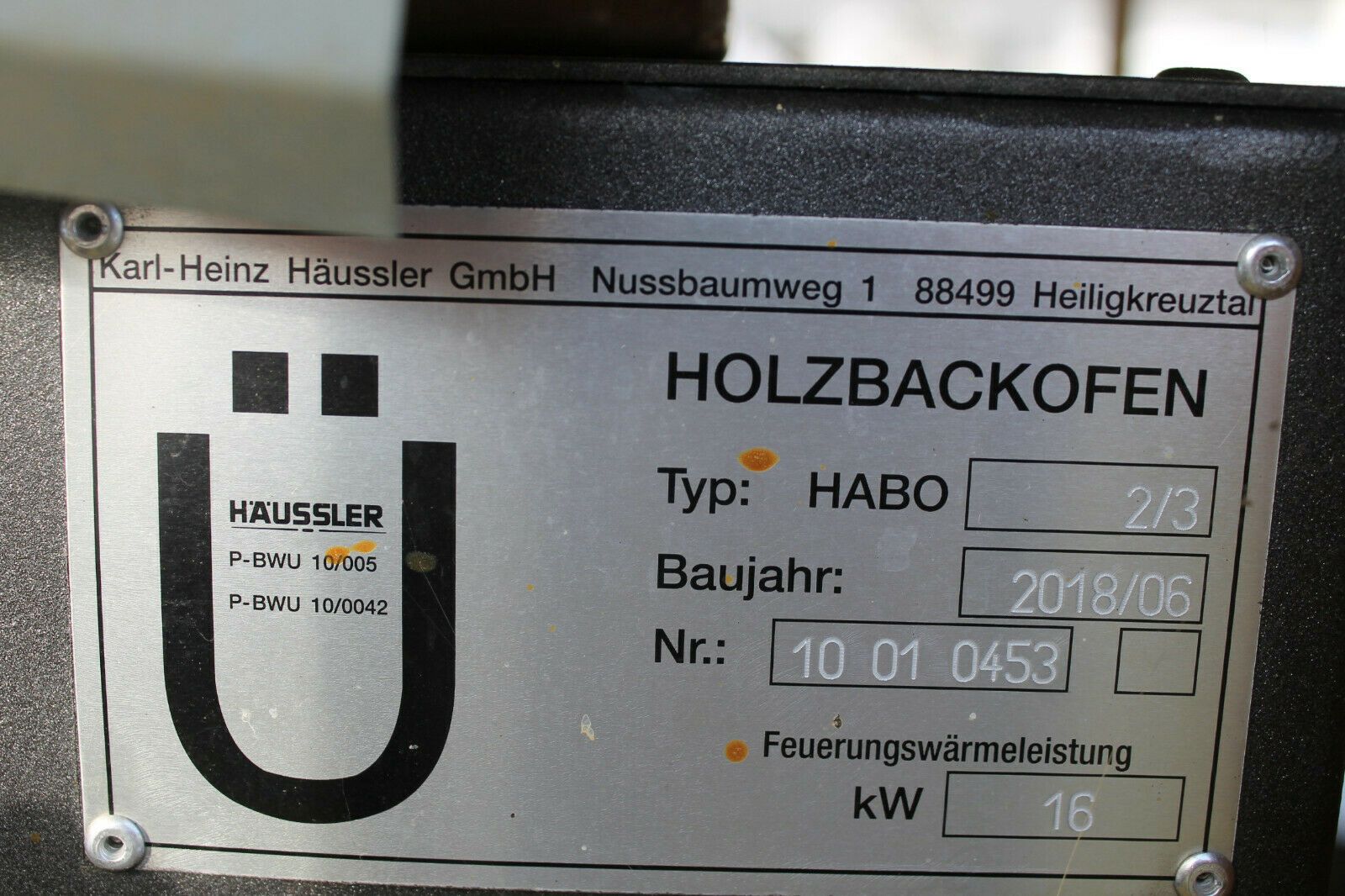 Häussler Holzbackofen Habo 23