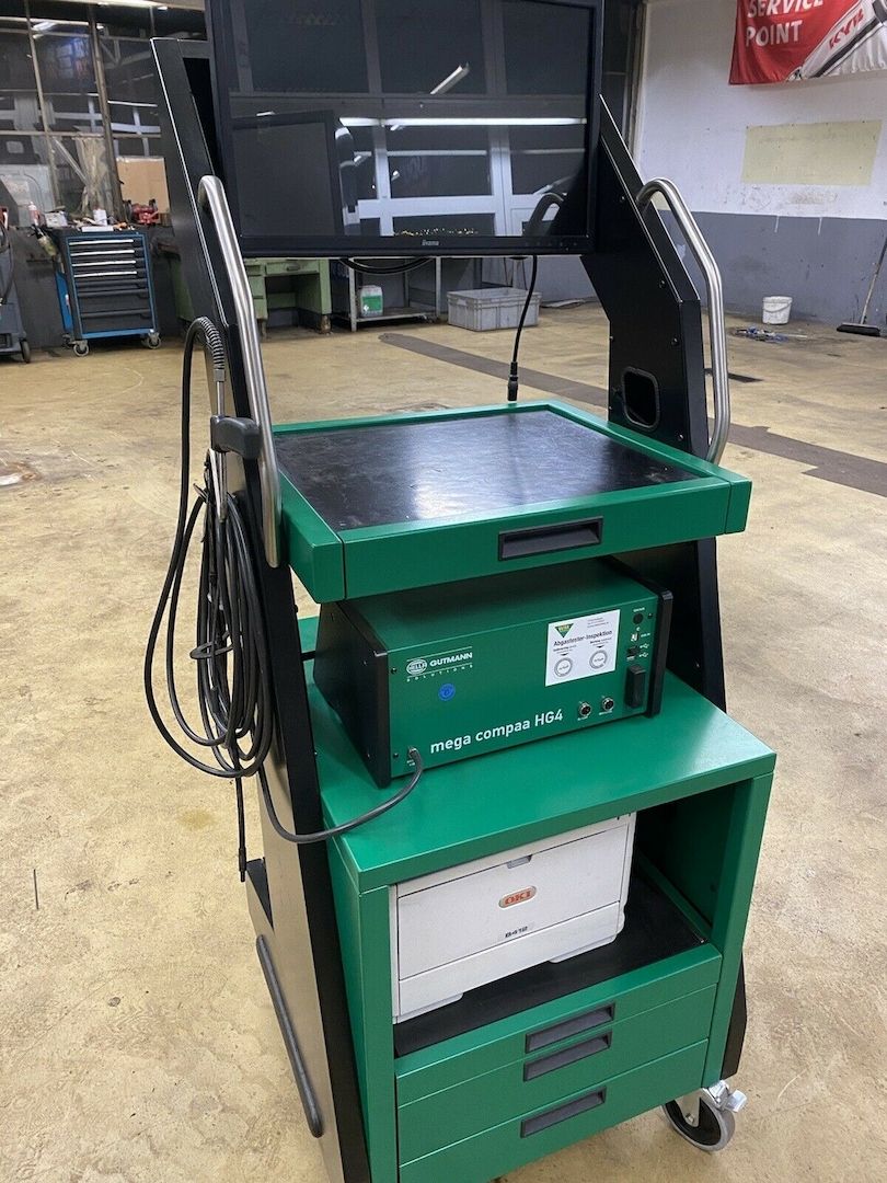 Hella Gutmann Abgastester  AU-Tester Mega Compaa HG4 inkl. Software