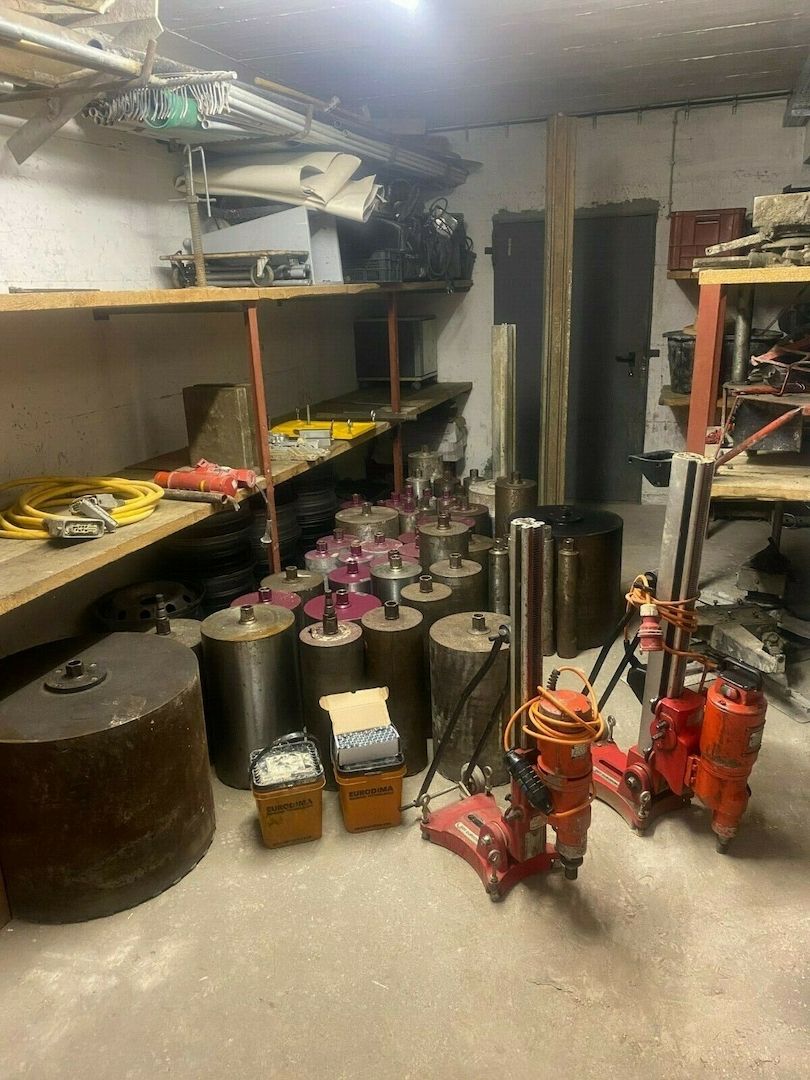 Kernbohrgeräte Bohrständer Bohrkronen Eurodima gebraucht