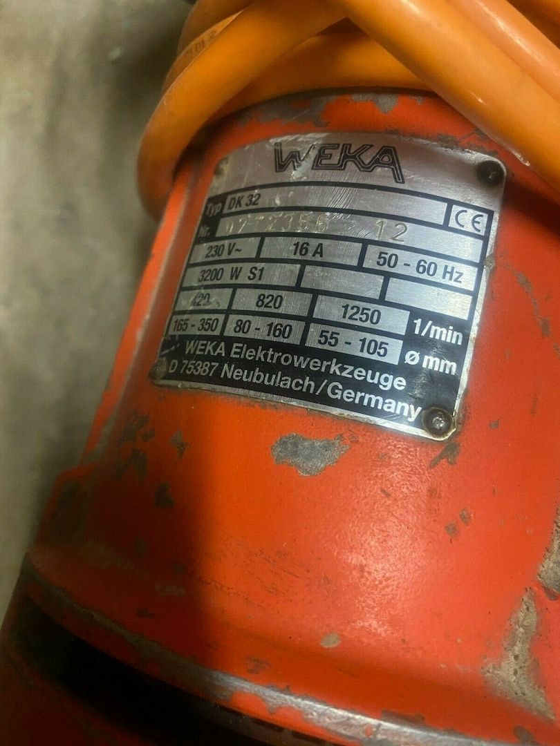 Kernbohrgeräte Bohrständer Bohrkronen Eurodima gebraucht