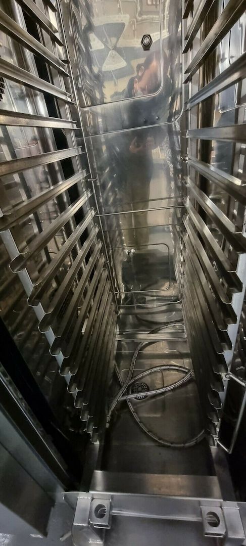 KOMBIDÄMPFER RATIONAL CPC 201, 201 gebraucht mit Hortenwagen