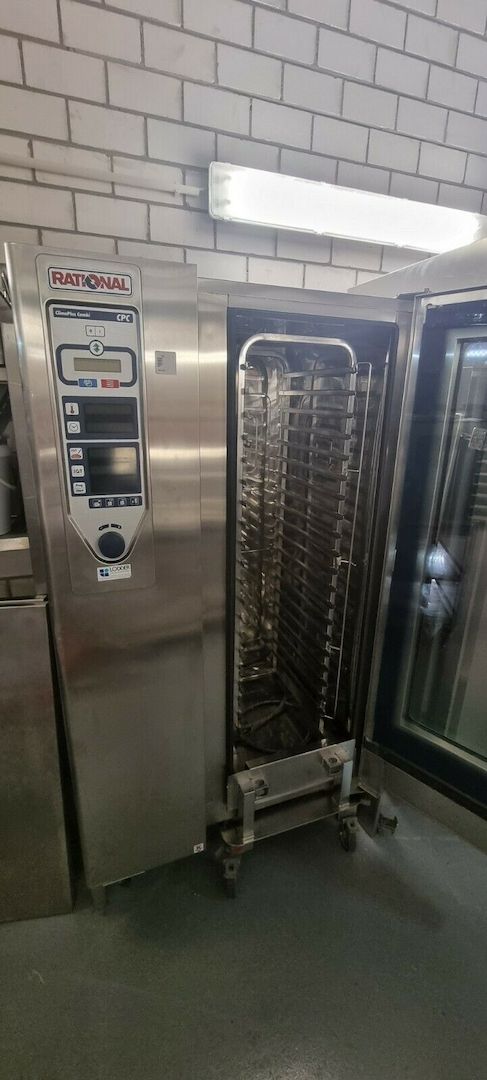 KOMBIDÄMPFER RATIONAL CPC 201, 201 gebraucht mit Hortenwagen