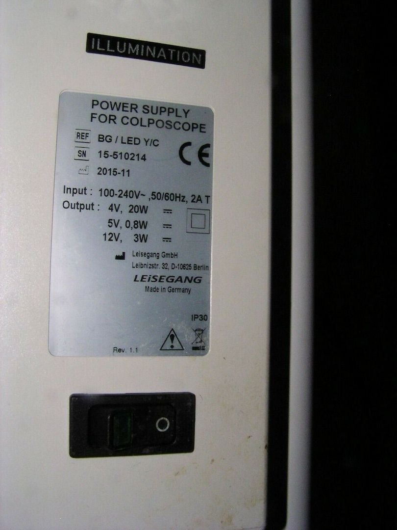 Leisegang LED Kolposkop mod. 1 DW LED Gyn Mikroskop Gynstuhl