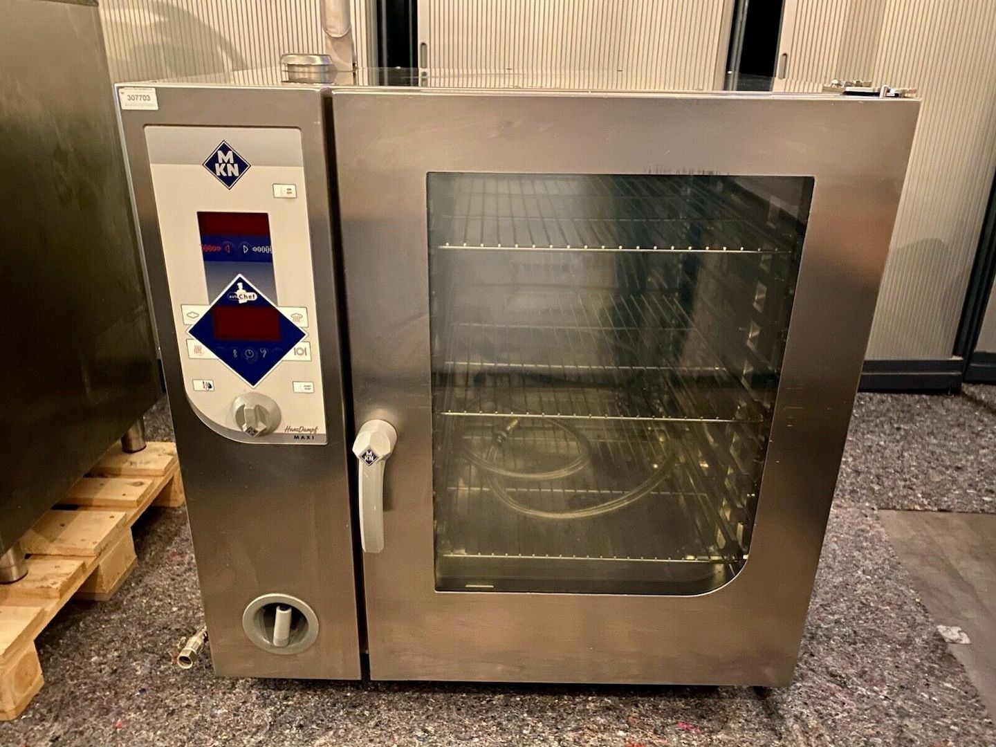 Leistungsstarker MKN-Elektrokombidämpfer autoChef für 10x 11 GN-Behälter