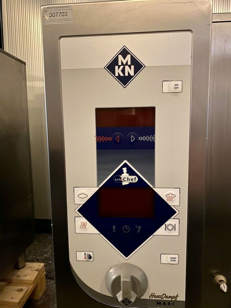 Leistungsstarker MKN-Elektrokombidämpfer autoChef für 10x 11 GN-Behälter