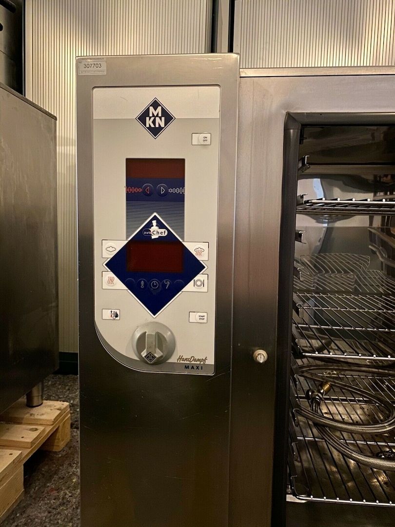 Leistungsstarker MKN-Elektrokombidämpfer autoChef für 10x 11 GN-Behälter