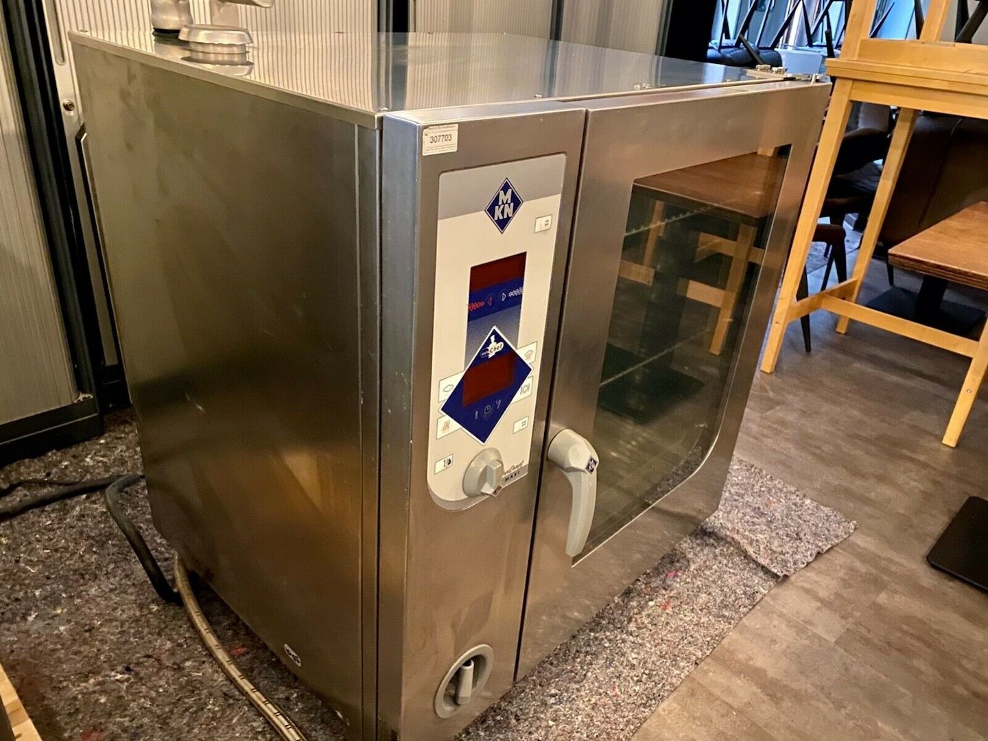 Leistungsstarker MKN-Elektrokombidämpfer autoChef für 10x 11 GN-Behälter