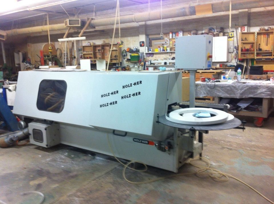 HOLZHER Sprint 1411 Kantenumleimer Maschine