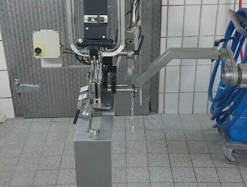 Poly-Clip Doppel-Clip Halbautomat „PDC 500“ Druckluft - guter Zustand