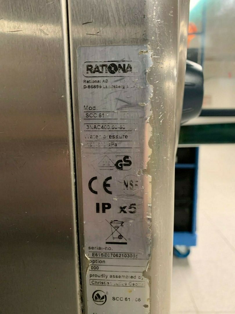 Rational Kombidämper SCC 61 mit Untergestell