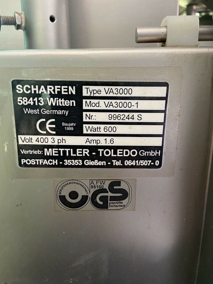 SCHARFEN VA 3000 Vollautomatisch Aufschnittmaschine