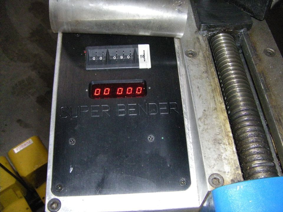 Rohrbiegemaschine Ercolina Super Bender mit 11 Biegesegmenten