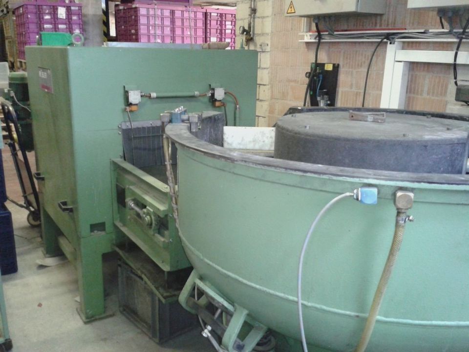 RÖSLER Bandtrockner Rundvibrator Gleitschleifanlage Hochglanzverdichten KOMPLETT