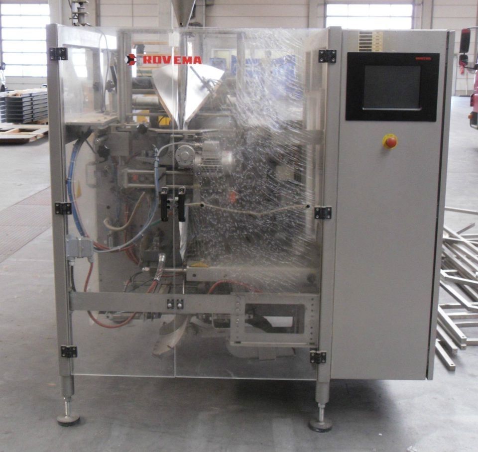 Rovema VVI 200 Verpackungs Maschine Schlauch Siegelrand Beutel Abpack packing