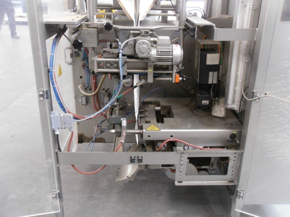 Rovema VVI 200 Verpackungs Maschine Schlauch Siegelrand Beutel Abpack packing