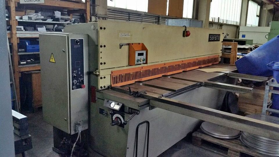 Safan VS 310-6 Hydraulische Tafelschere 3 Meter