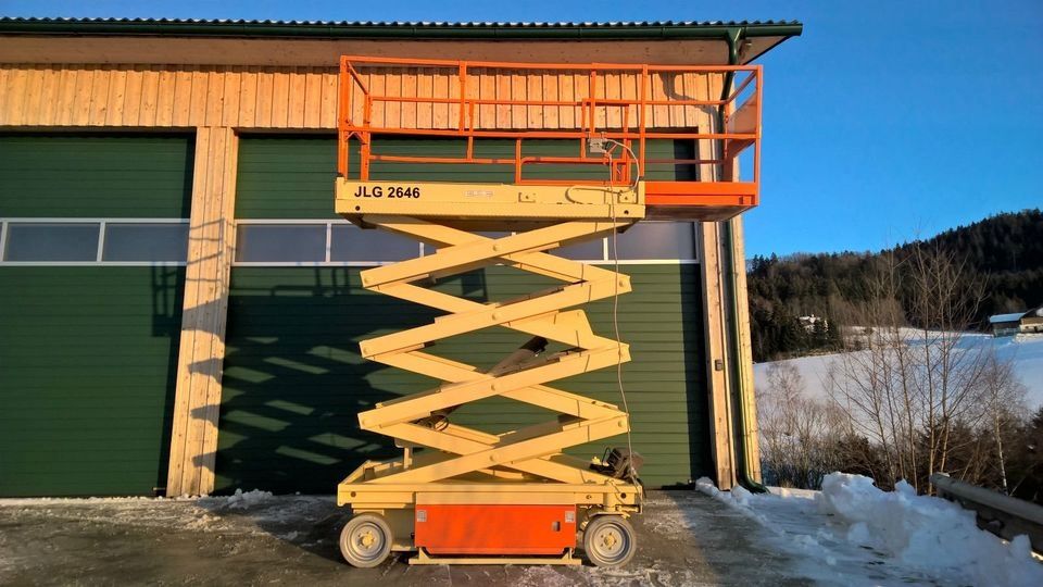 Scherenarbeitsbühne JLG 2646 E3 Hubsteiger