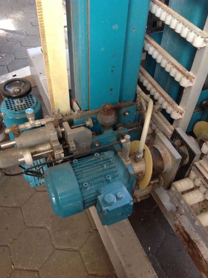 SCHRAML Glastechnik Topdrill 130 u. Zafferani Glas Waschmaschine Gebraucht