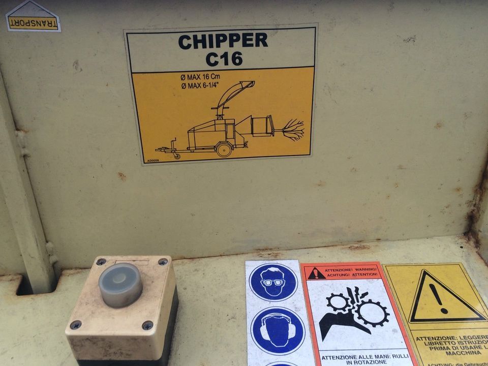 SchredderHäcksler Combo von Negri, Chipper C16, Top Zustand