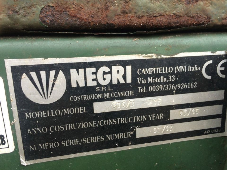 SchredderHäcksler Combo von Negri, Chipper C16, Top Zustand