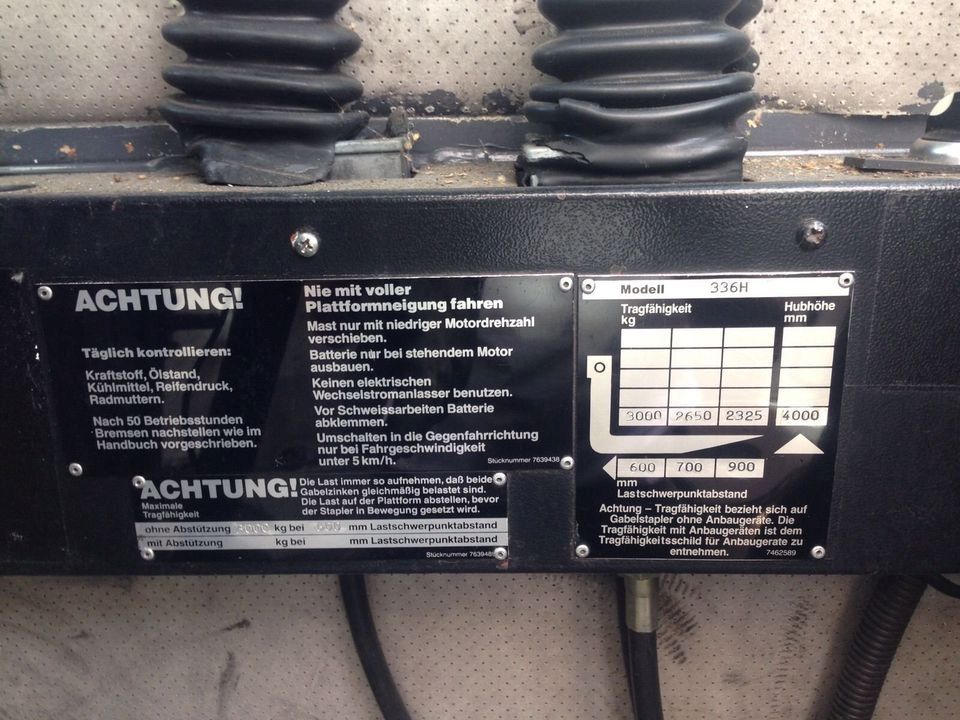 Seitenstapler Stapler Steinbock Boss Bj.2000 200h Betriebsstd. Treibgas