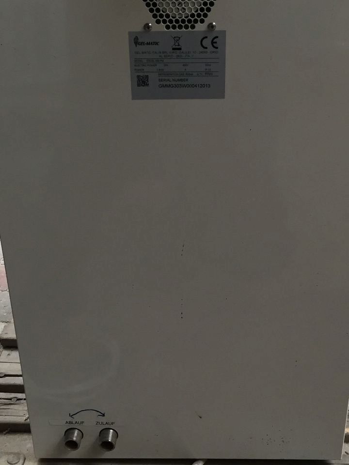 Softeismaschin GEL Matic Italiener SofteisFrozen Joghurt Maschine