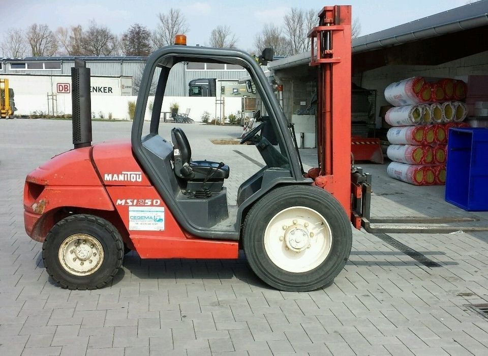 Stapler Manitou MSI 25D, 3.30 Meter Hubhöhe, Seitenschub