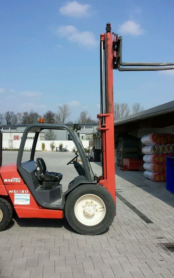 Stapler Manitou MSI 25D, 3.30 Meter Hubhöhe, Seitenschub